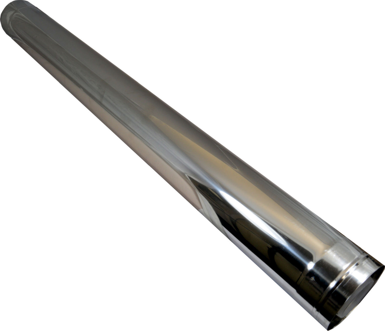 Wolf Luft- / tuyau d'échappement 2651910 DN 60/100, 1000 mm, façade, Inox / polypropylène 2