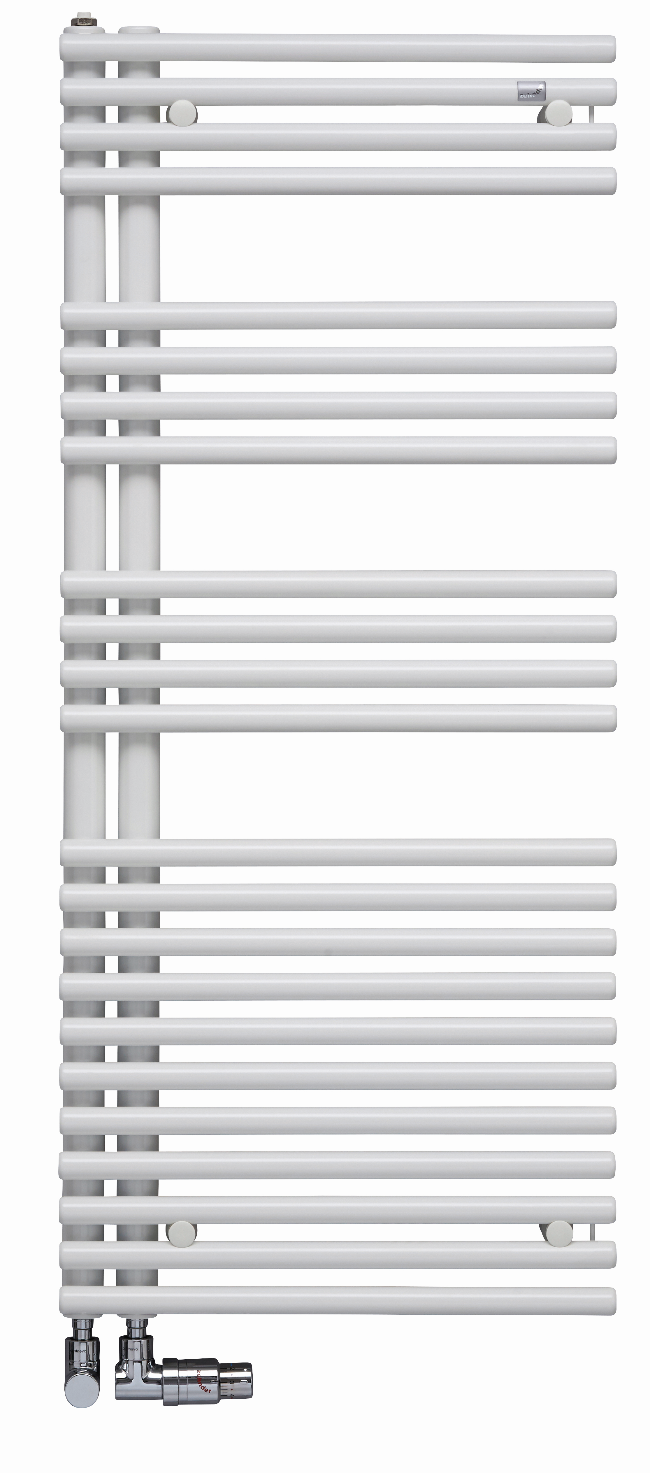 Radiateur design Zehnder Forma Asym ZF500260A400000 LFAR-120-060, 1161 x 596 mm, Inox Look, droite 2