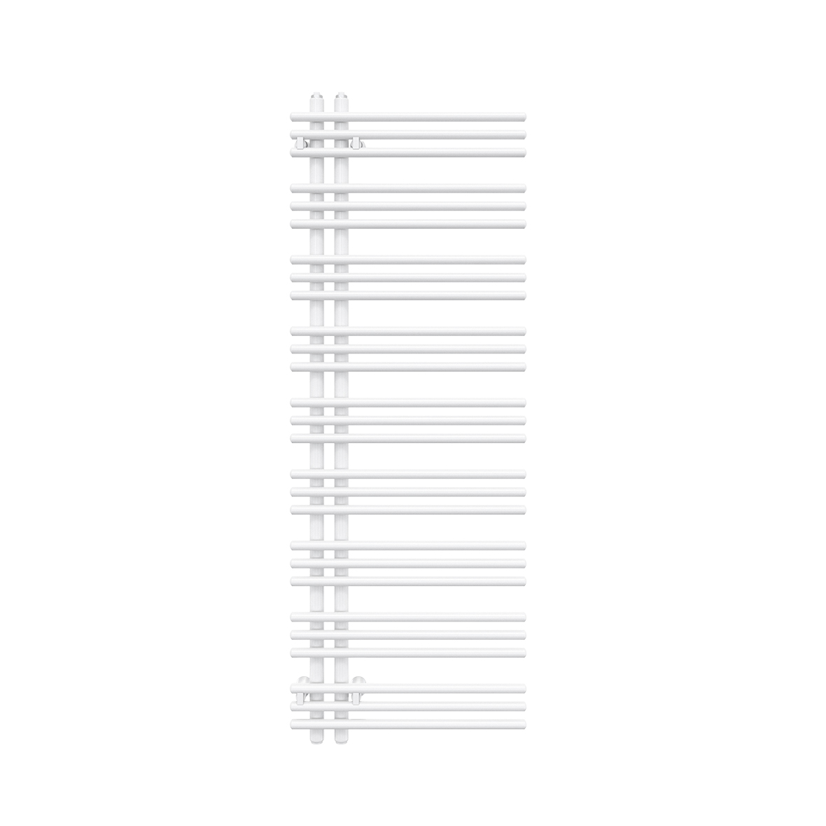 Radiateur design Zehnder Yucca Asym ZY300348BH00000 YA-130-050, 1304 x 478 mm, quartz marron, monocouche 2