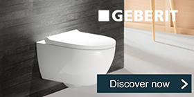 Geberit Acanto WC - superior flushing performance.