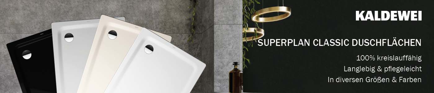 kaldewei superplan classic duschwannen in vielen farben