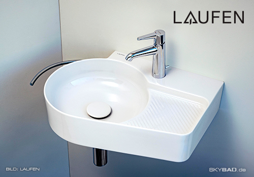 Laufen Val Waschtisch asymmetrisch
