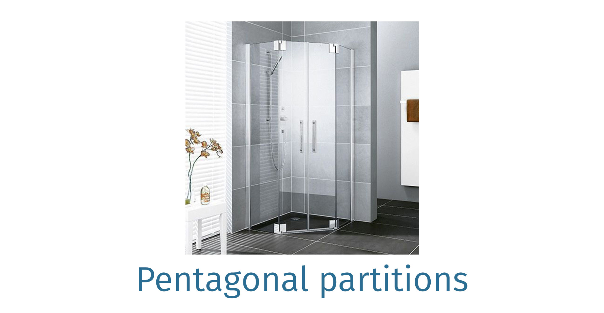 Pentagonal showers