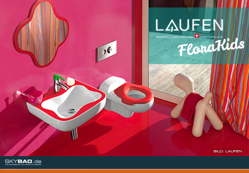 Kindgerechte Sanitäreinrichtung