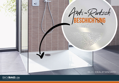 Duschen mit Antirutsch