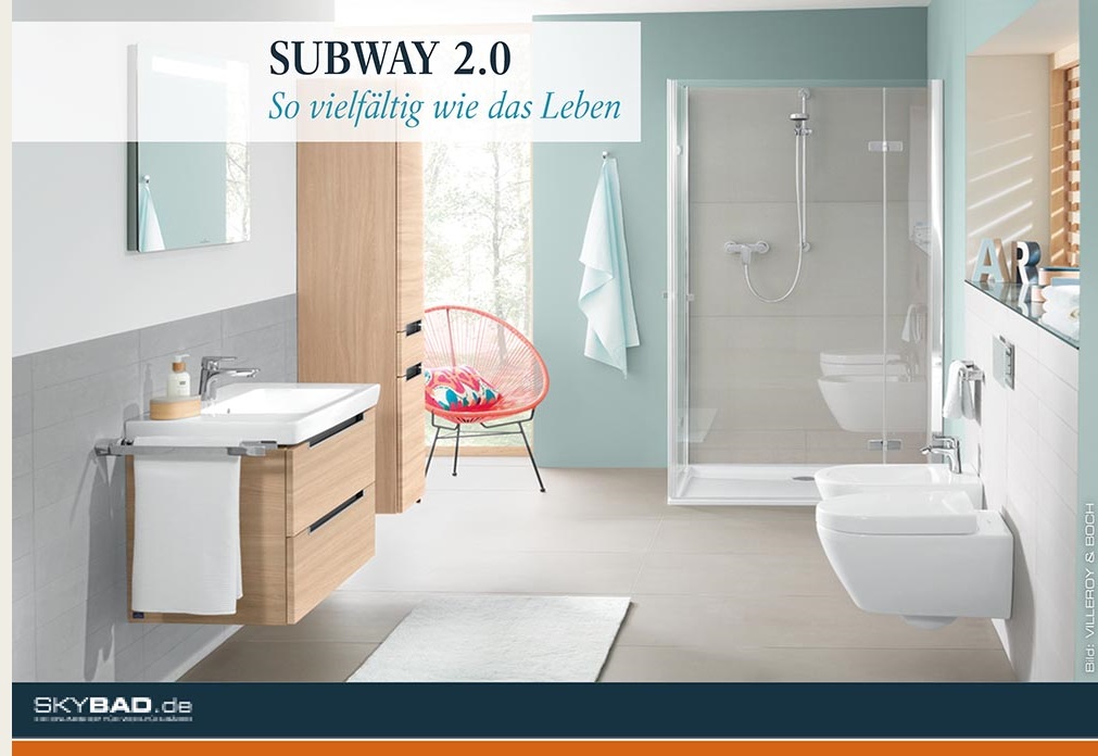 Villeroy & Boch Subway 2.0 Badmöbel