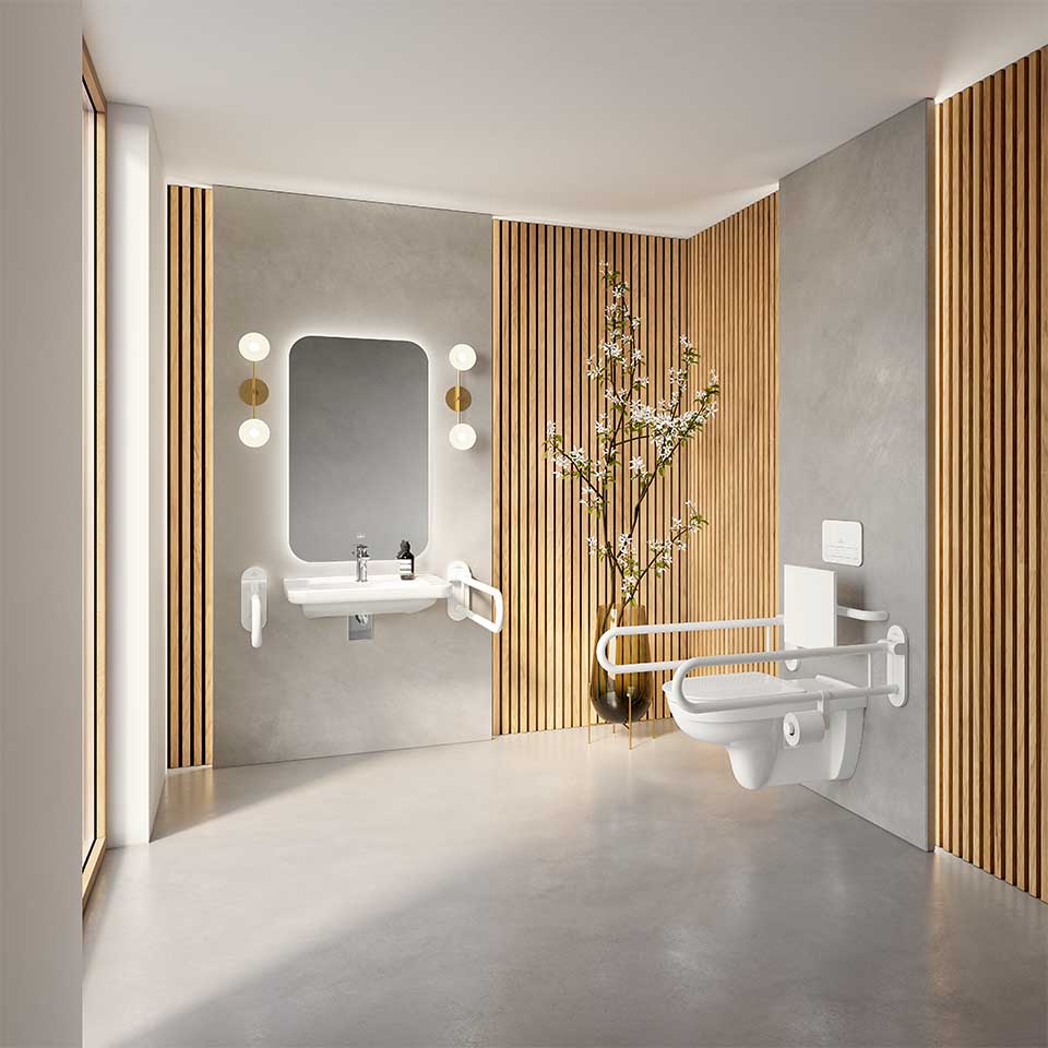 salle de bain adapt&eacute;e