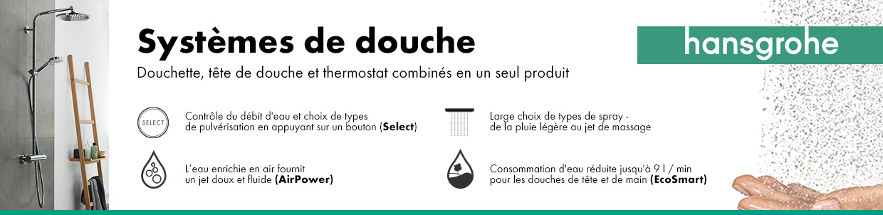 Colonne de douche hansgrohe pas cher