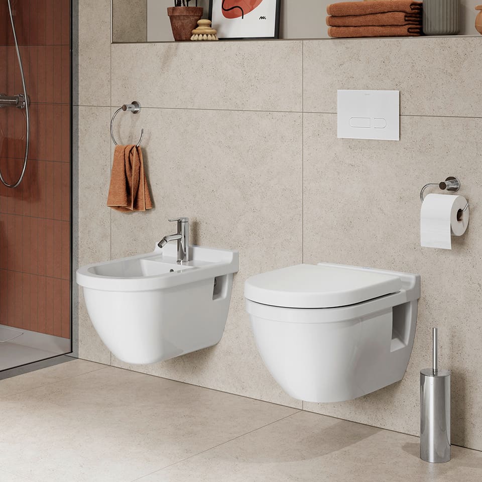 duravit rimless toilet