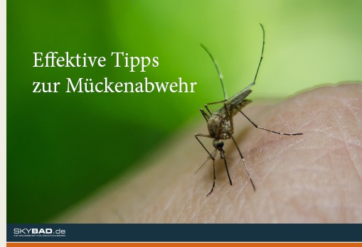 Duschen zur Mückenabwehr