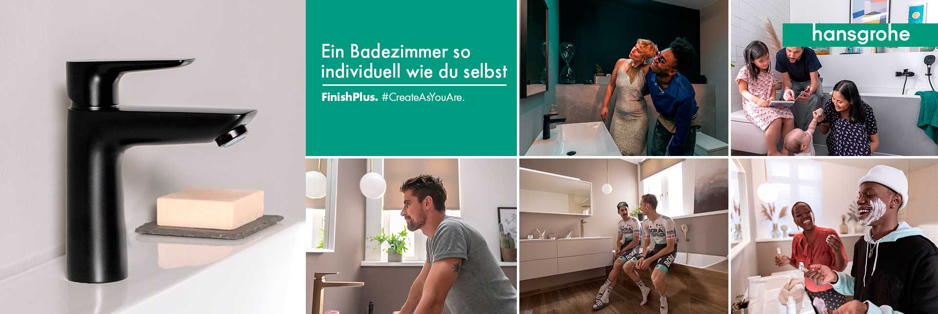 hansgrohe finishplus farbige armaturen