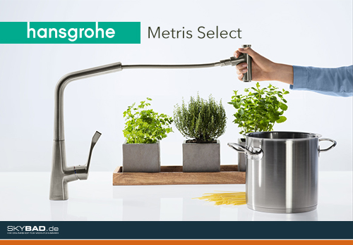 hansgrohe Metris Select Küchenarmatur