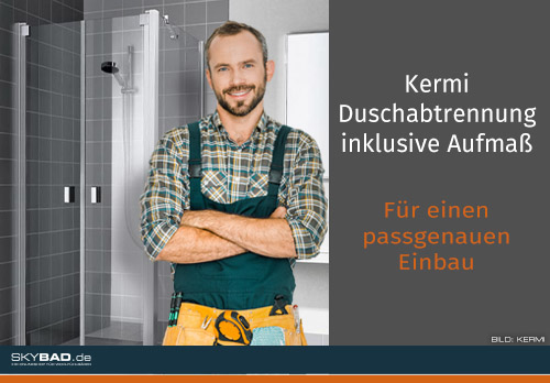 Kermi Duschabtrennung nach Maß