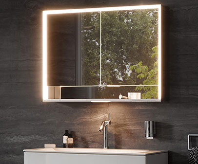 LED-Spiegelschrank