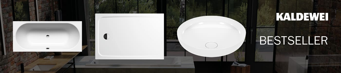 Kaldewei Bestseller aus Stahl-Email